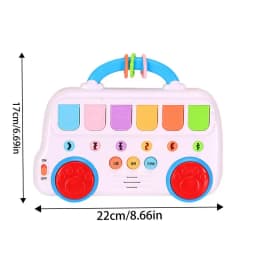 Animal Popping Game Baby Musical Toys Interactive Popping Animal Musical Toys Educational Color Sorting Toys For 1-3 Year Old