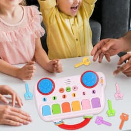 Animal Popping Game Baby Musical Toys Interactive Popping Animal Musical Toys Educational Color Sorting Toys For 1-3 Year Old