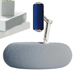 Tablet Holder Pillow Adjustable Pillow Stand With Bowl Soft Phone Holder Reading Lap Holder Cozy Laying Tablet Accessories For