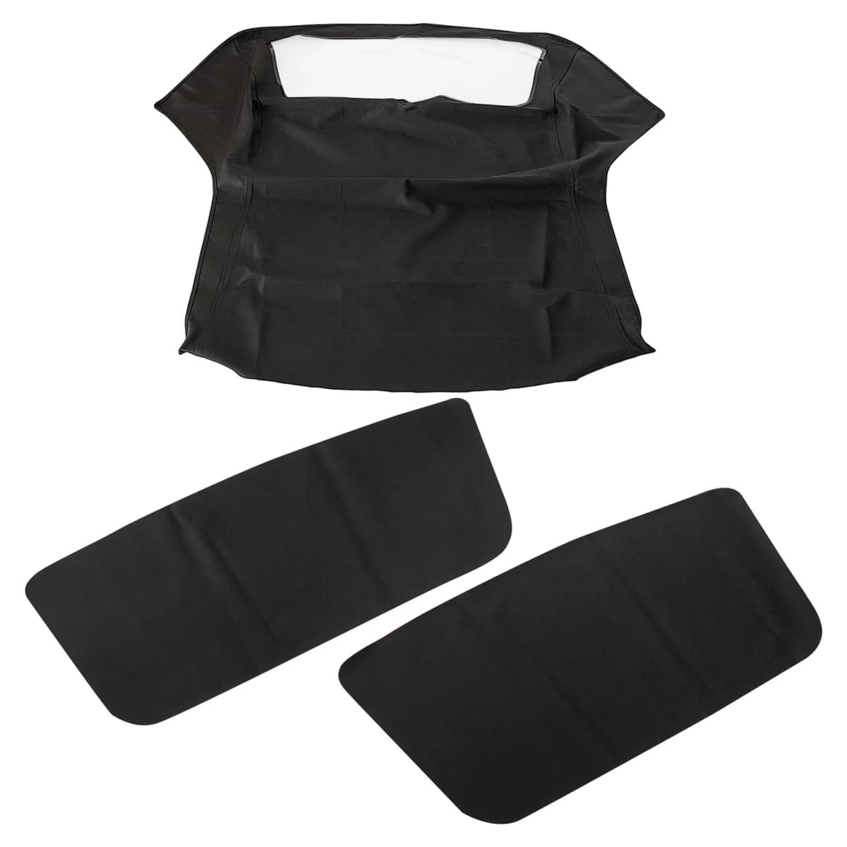 Black Convertible Soft Top w/ Plastic Window for BMW E36 318i 323i 1994-1999