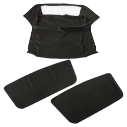 Black Convertible Soft Top w/ Plastic Window for BMW E36 318i 323i 1994-1999