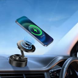 Magnetic Cell Phone Holder Dashboard Phone Holder 360 Rotation Windshield Cellphone Support Air Vent Cradle Suction Cup For