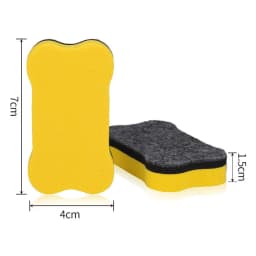Magnetic Whiteboard Drywipe Eraser Duster Rubber Marker Cleaner UK