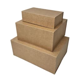 Wholesale Luxury Rectangular Rigid Magnetic Gift Box Set of 3