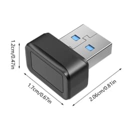USB Fingerprint Recognizer For Windows 10 11 Hello Biometric Scanner Padlock Fingerprint Unlock Module Laptop Accessories