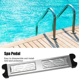 Replacement Swimming Pool Ladder Steps 300 Pound Capacity Replacement Stair Pedal Swimming Pool Escutcheon Ladder Rung For Over
