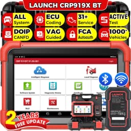 LAUNCH X431 CRP919X BT Wireless Bluetooth Diagnostic Tool OBD2 Car Scanner 2025 Bidirectional Automotive Diagnosis Tool