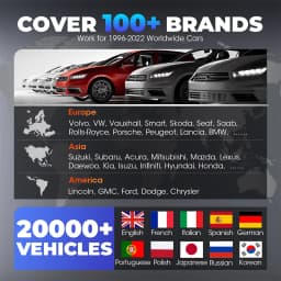 LAUNCH X431 CRP919X BT Wireless Bluetooth Diagnostic Tool OBD2 Car Scanner 2025 Bidirectional Automotive Diagnosis Tool