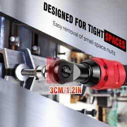 Cordless Electric Ratchet Wrench,12V Power Ratchet Tool Kit 40NM, 3/8'' 90° Angle Wrench