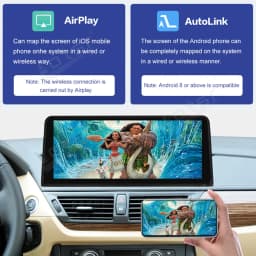 Car Radio Carplay Auto GPS Navigation For BMW X1 E84 2011-2017 HD Touchscreen Support Mirroring BT WiFi DSP Sound Carplay Stereo