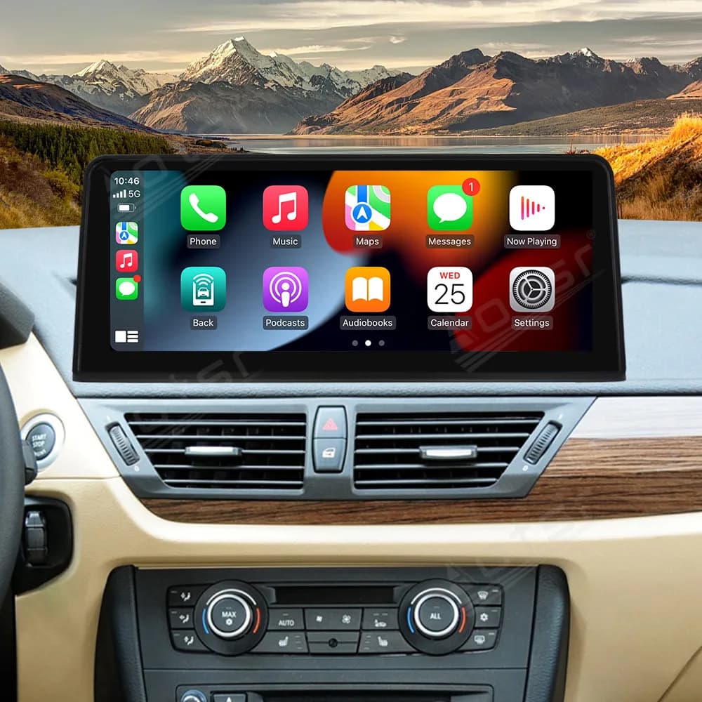 Car Radio Carplay Auto GPS Navigation For BMW X1 E84 2011-2017 HD Touchscreen Support Mirroring BT WiFi DSP Sound Carplay Stereo