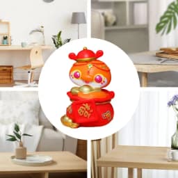 Chinese New Year Snake Figurine Cartoon Snake Sculpture Table Collectible Miniature Chinese Snake Figurines 2025 Year Of The