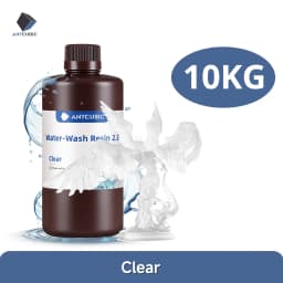 ANYCUBIC 10KG Water-Wash Resin For LCD 3D Printer High Precision Low Odor Low Viscosity 3D Printing Standard Photopolymer