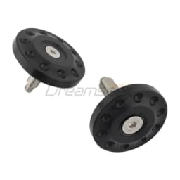 Frame Hole Plug Cap Cover for Triumph Bonneville Bobber 2017+ Scrambler 1200 XC XE 2019+ Street Cup 2017-2018 Black Guard CNC