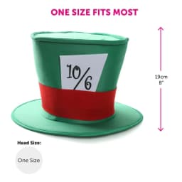 Kids Mad Tea Party Host Costume - Yellow Tailcoat, Turquoise Shirt, Red Bow Tie, Checkered Trousers - Hatter Outfit for World B