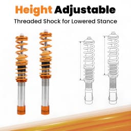 maXpeedingrods Coilovers for BMW 5 E39 1995-2003 RWD notchback 525i 530i 540i 520d