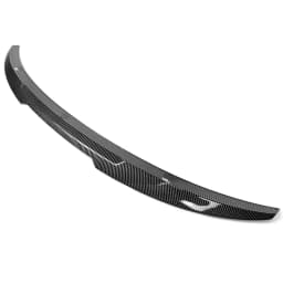 Rear Tail Wings For 2021-2024 BMW G26 430i Gran Coupe i4 M4 Style Highkick Trunk Spoiler Carbon Fiber Look Magickit