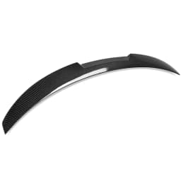 Rear Tail Wings For 2021-2024 BMW G26 430i Gran Coupe i4 M4 Style Highkick Trunk Spoiler Carbon Fiber Look Magickit