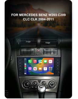 720P Carplay Android 13 Car DVD Player Navigation Stereo Autoradio GPS Radio For Mercedes Benz CLK 200K 280 350 W209 2005-2012