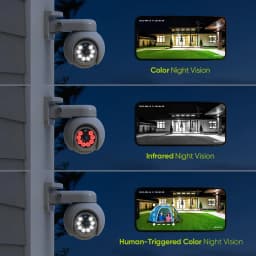SANNCE 4K POE Camera with Microphone/Audio Night Vision Waterproof Security Video IP Camara Onvif 2.8mm Security CCTV Camera