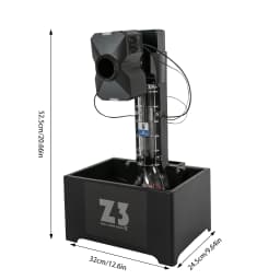 Automatic Ping Pong Ball Machine with Net, 100 Balls Table Tennis Machine, Multiple Serving Modes Ping Pong Ball Pitching