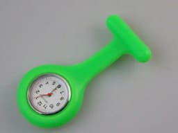 Nurse Watch Silicon Washable Doctor Tunic Quartz Fob Pocket Brooch