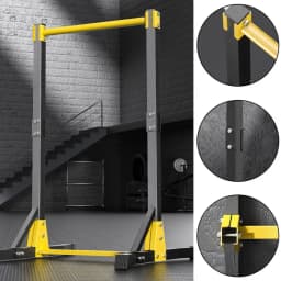 Portable Pull-up Bar Station, Free Standing Pull Up Bar for Home Gym, Pull Up Stand Station 400LBS with 11 Gears Adjustment