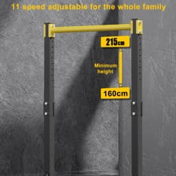 Portable Pull-up Bar Station, Free Standing Pull Up Bar for Home Gym, Pull Up Stand Station 400LBS with 11 Gears Adjustment