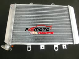 Aluminum Radiator + Fan For Yamaha ATV Quad Grizzly 700 YFM700/550/500 EPS 2007 2008 2009 2010 2011 2012 2013