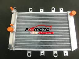 Aluminum Radiator + Fan For Yamaha ATV Quad Grizzly 700 YFM700/550/500 EPS 2007 2008 2009 2010 2011 2012 2013