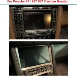 For Porsche 911 997 987 Cayman Boxster Local 720P CarPlay 8" gray Android 14.0 Car player 8 Core 8GB multimedia GPS car stereo