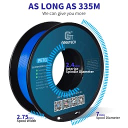 Geeetech 5kg PETG 1.75mm Filament 3d print wire Vacuum Packaging Local Warehouses Colorful Plastic for most FDM 3D printer