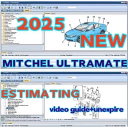 2025 NEW Mitchell Ultramate 7 Complete Advanced Estimating System + Ultra Patch & HAYNES PRO Vivid 2015.1 Automotive Workshop