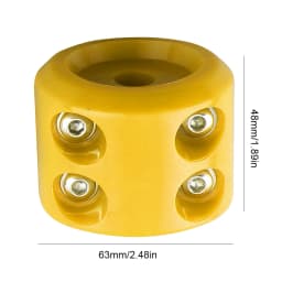 Rubber Winch Stopper Shock Absorbent Cable Protector Rubber Plug Prevent Pulling Bounce and Abrasion Offroad ATV UTV Accessories