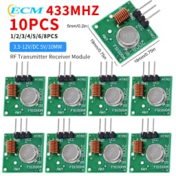315/433MHz RF Transmitter Receiver Module Wireless Remote Module for Arduino 3.5-12V/DC5V Smart Electronics Module for Arduino