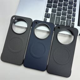 Ultra Thin Carbon Fiber Texture Magnetic Case for Magsafe Oppo Find X8 X6 Pro X7 Ultra Hard PC Frameless Cover