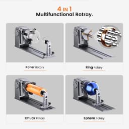 10W AlgoLaser MK2 10W High-Speed Laser Engraver for Tumblers Speed 12000mm/min Carving 400x435mm Laser Engraving Machine Thermos