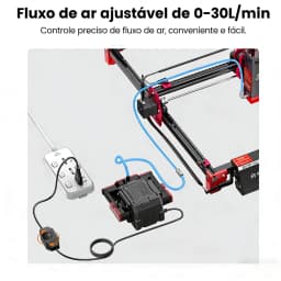 10W AlgoLaser MK2 10W High-Speed Laser Engraver for Tumblers Speed 12000mm/min Carving 400x435mm Laser Engraving Machine Thermos