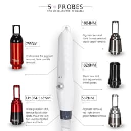 Picosecond 532nm 755nm 1064nm Tattoo Removal Remove Freckle White New Pico Lase Tattoo Removal Portable