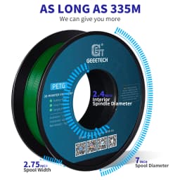 Geeetech 5kg PETG 1.75mm Filament for FDM 3D Printer 3D Print Wire Vacuum Packaging Local Warehouses Colorful Plastic