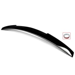 Trunk Spoiler For Audi A4 B8 8K2 S4 RS4 S-line Saloon 2008 2009 2010 2011 2012 Gloss Black Rear M4 Style Boot Lip Spoiler Wing