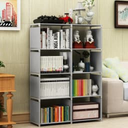 Open simple bookshelf shelf multi-layer bookshelf storage cabinet living room bedroom bookcase