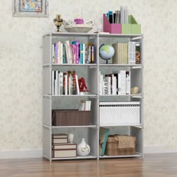 Open simple bookshelf shelf multi-layer bookshelf storage cabinet living room bedroom bookcase