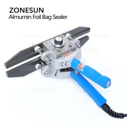LOCAL DELIVERY ZONESUN ZS-FKR200C Handheld Sealer For Mylar/Aluminum Bags 0-250℃ Adjustable Temperature