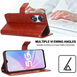 Leather Flip Case For Realme 13 Pro+ 12 Pro Plus 5G 11 Pro+ 11x Protective Cover Wallet Card Slot Kickstand Coque Fundas Capa