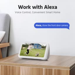 ANNKE 4MP Battery WiFi Security Camera PT Auto Tracking Color Night Vision Wireless IP Camera 4CH Security System