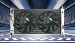 ALUMINUM RADIATOR+fan FOR FORD FOCUS MK2 RS305/RS350 ST225 05-11;VOLVO S40/S50 2.5L 2004-11
