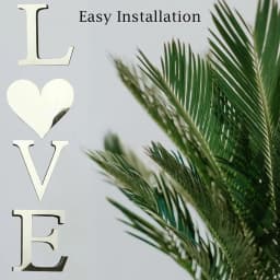 Home Wall Decor Stickers, Sign Wall Art Decals Decor Self Adhesive Removable Eco-Friendly for Home Kitchen Bedroom Decoration.