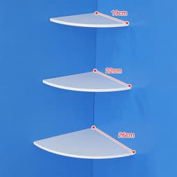 【New】3PCS Floating Corner Shelf Wall Mounted Storage Rack Bookshelves Home Furniture  Decor Floating Corner Shelf