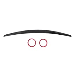 Rear Boot Spoiler Lip for AUDI A4 B8 2013-16 Painted Gloss Black Rear Trunk Lip